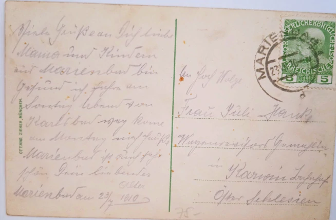 Pohlednice Mariánské lázně