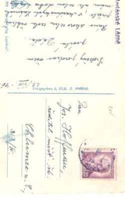 Pohlednice Mariánské lázně