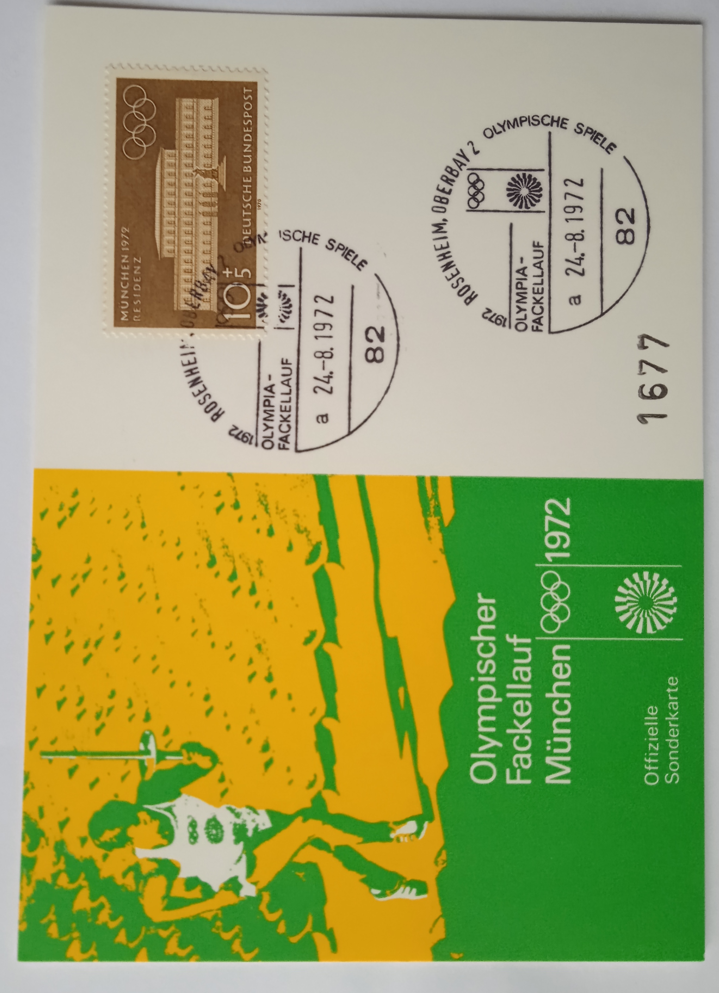 Karty olympiáda 1972 Mnichov