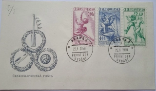 Obálka Mistrovství světa 1958