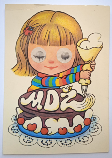 Dětská pohlednice 3D