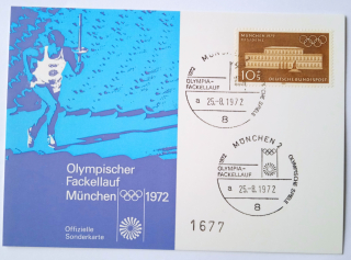Karty olympiáda 1972 Mnichov